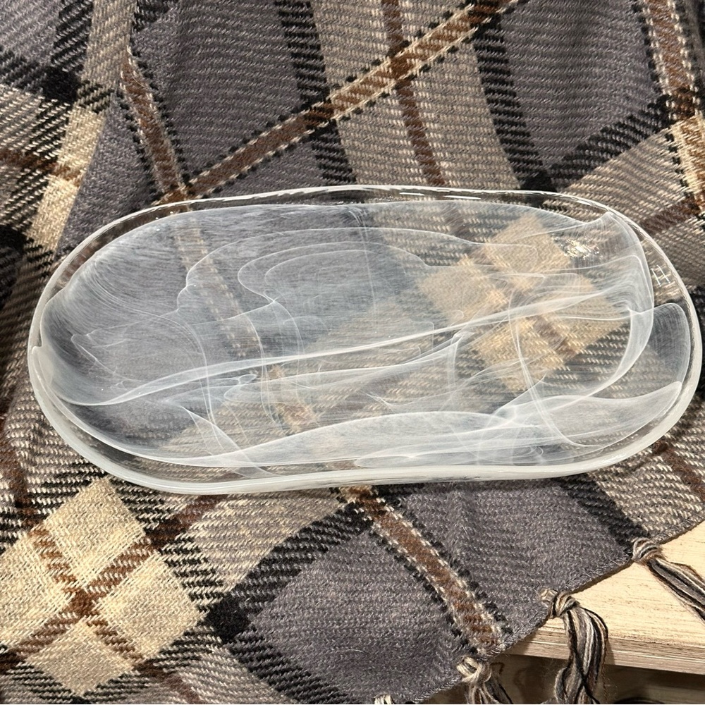 Glass Tray Trinket Dish